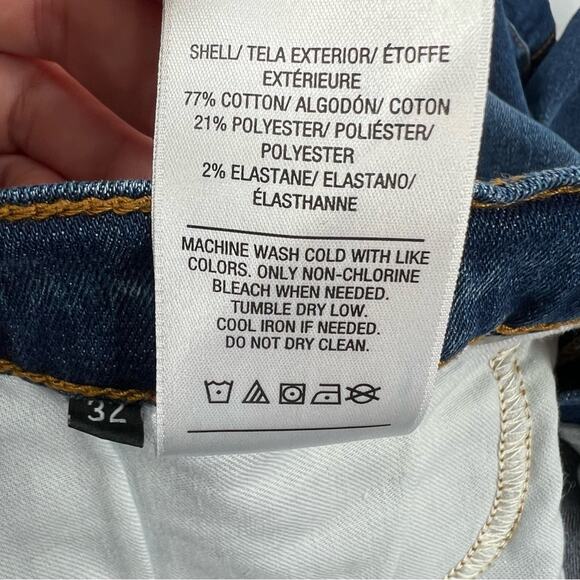 Hudson cut off Jean shorts sz 32 - Picture 6 of 9